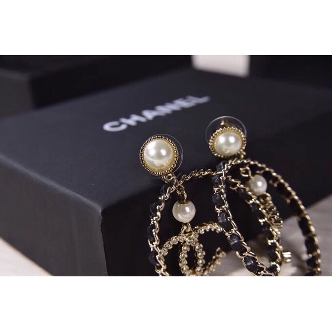 Ch*el earrings